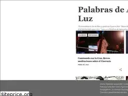 Sites similar to palabrasdeaguayluz.blogspot.com