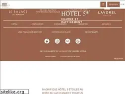Sites similar to palacedementhon.com