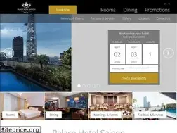 Sites similar to palacesaigon.com