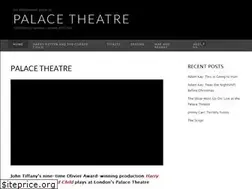 Sites similar to palacetheatrelondon.org