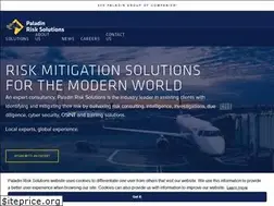 Sites similar to paladinrisksolutions.com