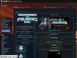 Sites similar to paladins.gamepedia.com