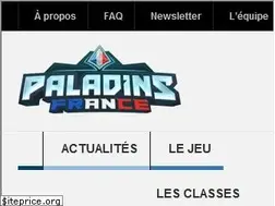 Sites similar to paladinsfrance.fr