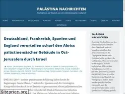 Sites similar to palaestina-nachrichten.de