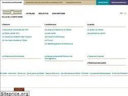 Sites similar to palais-portedoree.fr