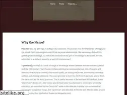 Sites similar to palamarsgrimoire.info