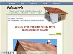 Sites similar to palaszerviz.hu