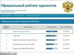 Sites similar to palata-advokatov.ru