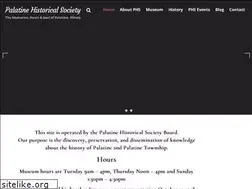 Sites similar to palatinehistoricalsociety.com
