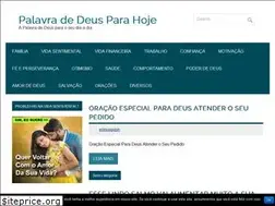 Sites similar to palavradedeusparahoje.com