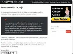Sites similar to palavradodia.com.br