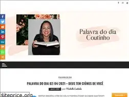 Sites similar to palavradodiacoutinho.com.br