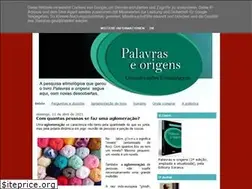 Sites similar to palavraseorigens.blogspot.com