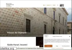 Sites similar to palazzodiamanti.it