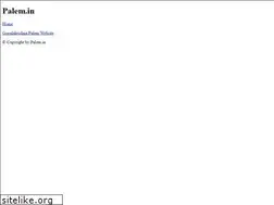 Sites similar to palem.in