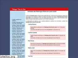 Sites similar to palenqueferialeon.com