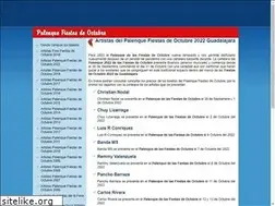 Sites similar to palenquefiestasdeoctubre.com