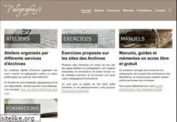 Sites similar to paleographie.fr
