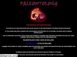 Sites similar to paleontology.com