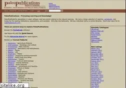 Sites similar to paleopubs.com