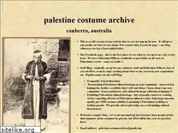 Sites similar to palestinecostumearchive.com