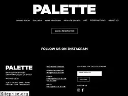 Sites similar to palette-sf.com