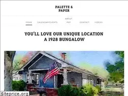 Sites similar to paletteandpaper.com