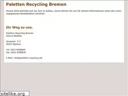 Sites similar to paletten-recycling.net