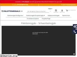 Sites similar to palettenregale-24.de