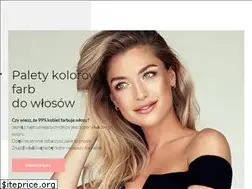 Sites similar to palety-farb-do-wlosow.pl