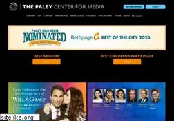 Sites similar to paleycenter.org