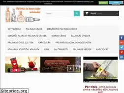 Sites similar to palinkascimke.eu