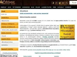 Sites similar to palinkaust.hu