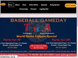 Sites similar to paliosgranbury.com