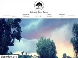Sites similar to palisaderiverranch.com