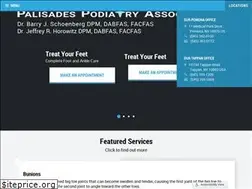 Sites similar to palisadespodiatry.com