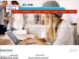 Sites similar to paliumskills.com