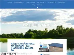 Sites similar to paljupihaan.fi