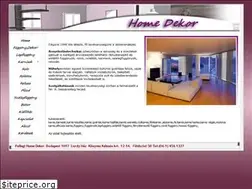 Sites similar to pallagidekor.hu