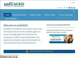 Sites similar to palliaged.com.au