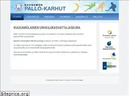 Sites similar to pallokarhut.fi