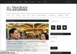 Sites similar to palmbeachartspaper.com