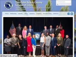 Sites similar to palmbeachcountyleagueofcities.com