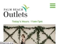 Sites similar to palmbeachoutlets.com