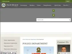 Sites similar to palmbeachpolice.com