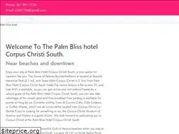 Sites similar to palmblisshotelcorpuschristitx.com