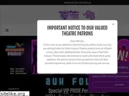 Sites similar to palmcanyontheatre.org