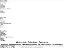 Sites similar to palmcourtbrasserie.co.uk