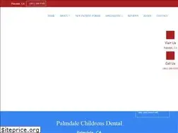 Sites similar to palmdalechildrensdental.com