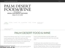 Sites similar to palmdesertfoodandwine.com